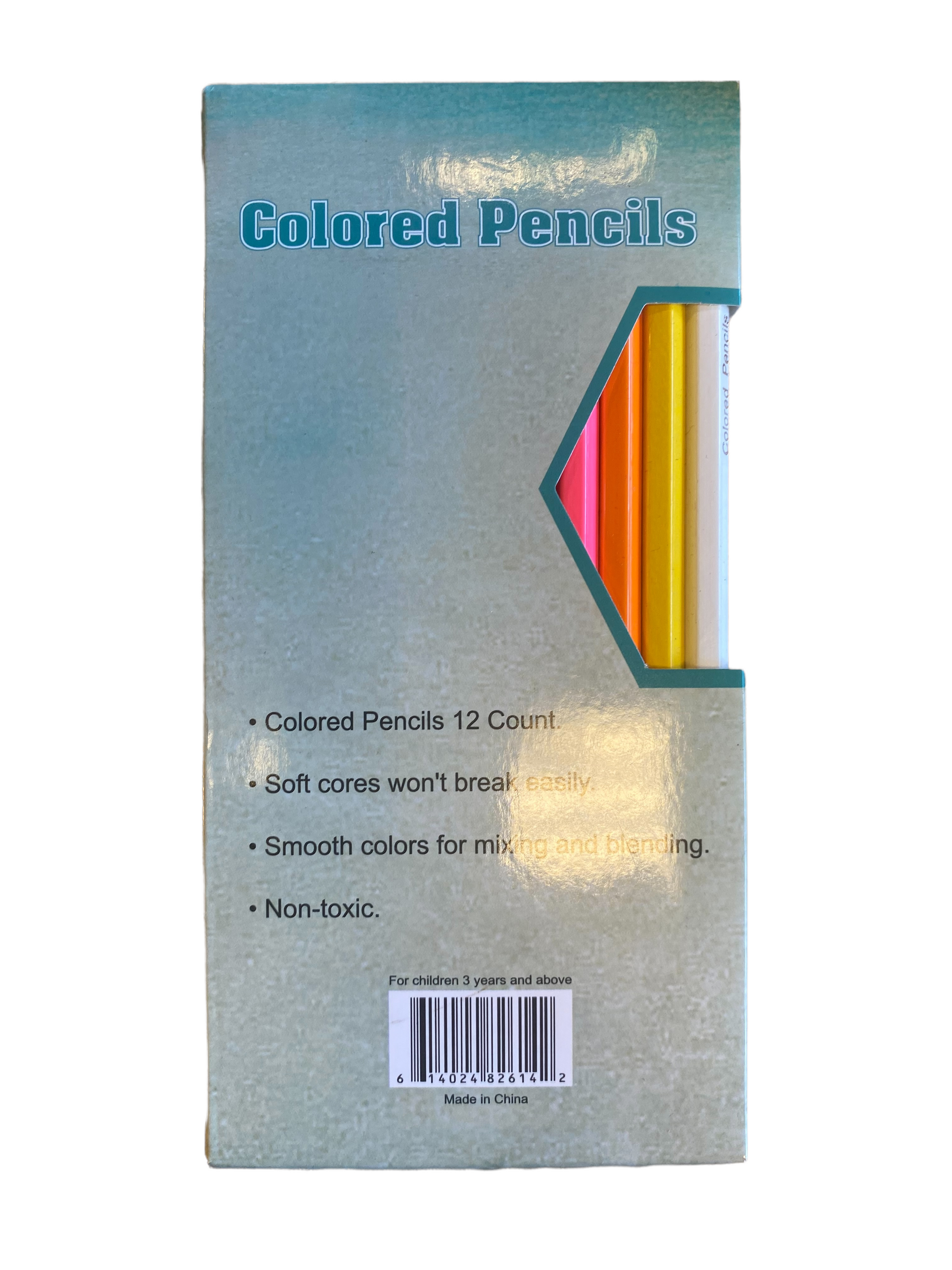 Madisi Erasable Colored Pencils 12 Assorted Colors 12 Pack